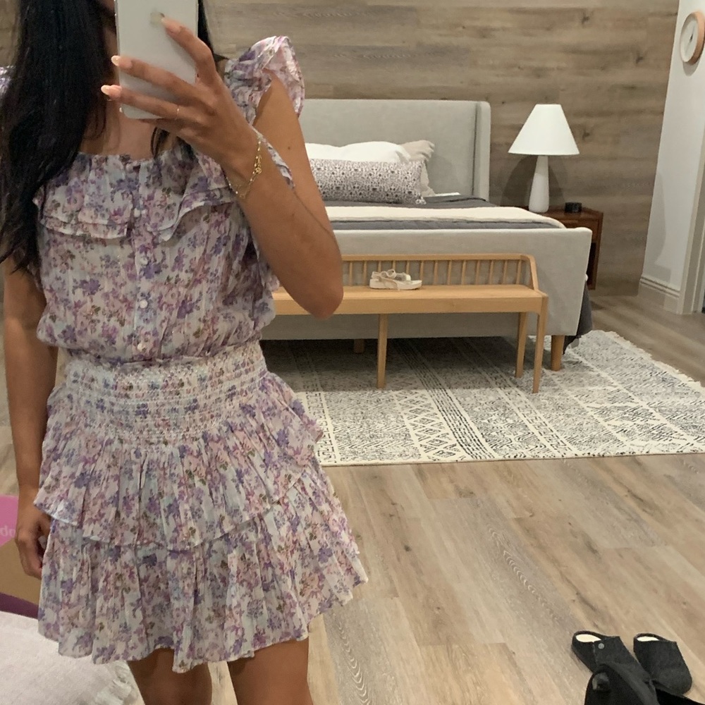LoveShackFancy
Shanely Printed Ruffled Mini Dress - Picture 3 of 3